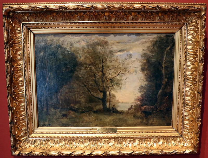 Landschap. - Jean-Baptiste Camille Corot