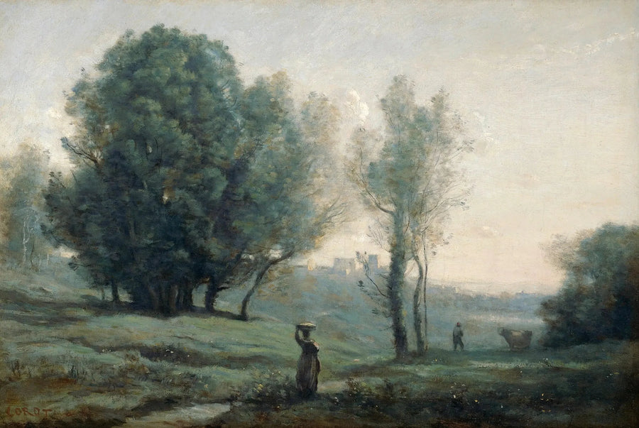 Landschap - Jean-Baptiste Camille Corot