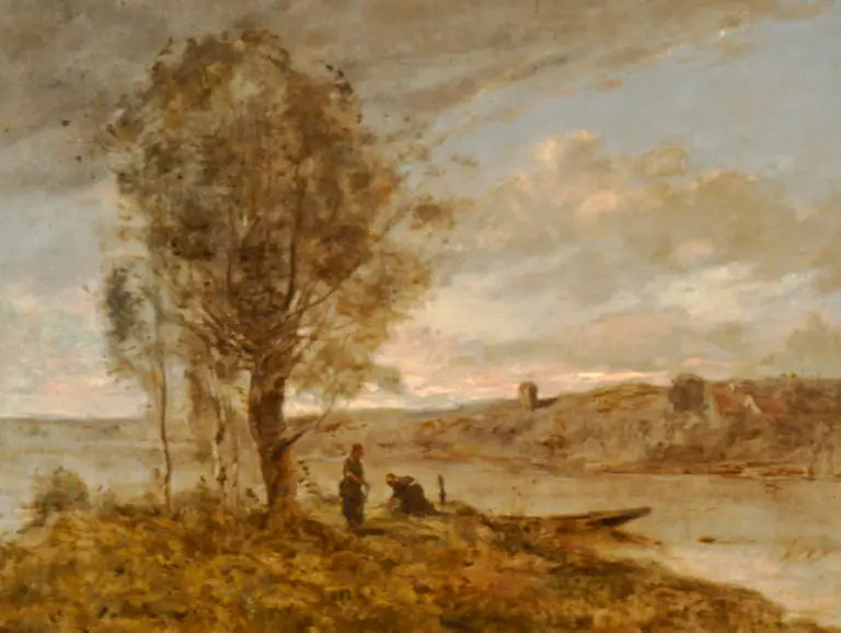 Landschap - Jean-Baptiste Camille Corot