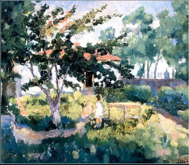 Landschap - Kazimir Malevich