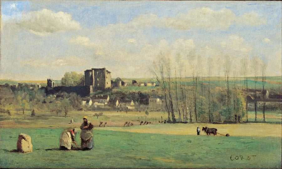 Landschap, La Ferté-Milon - Jean-Baptiste Camille Corot