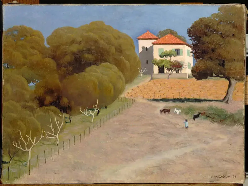 Landschap, het huis met rood dak - Félix Vallotton

Source:
Paysage, la maison au toit rouge - Félix Vallotton