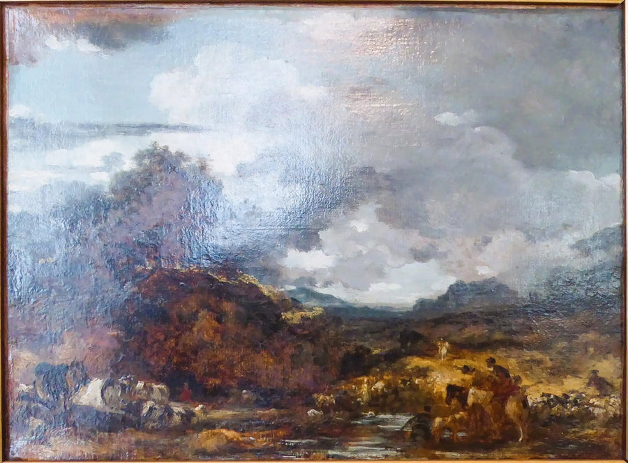 Landschap (de Wetering) - Jean-Honoré Fragonard