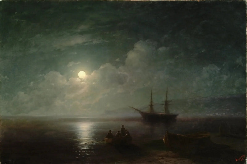 Maritiem landschap met volle maan - Ivan Aïvazovski

Source:
Paysage marin avec pleine lune - Ivan Aïvazovski