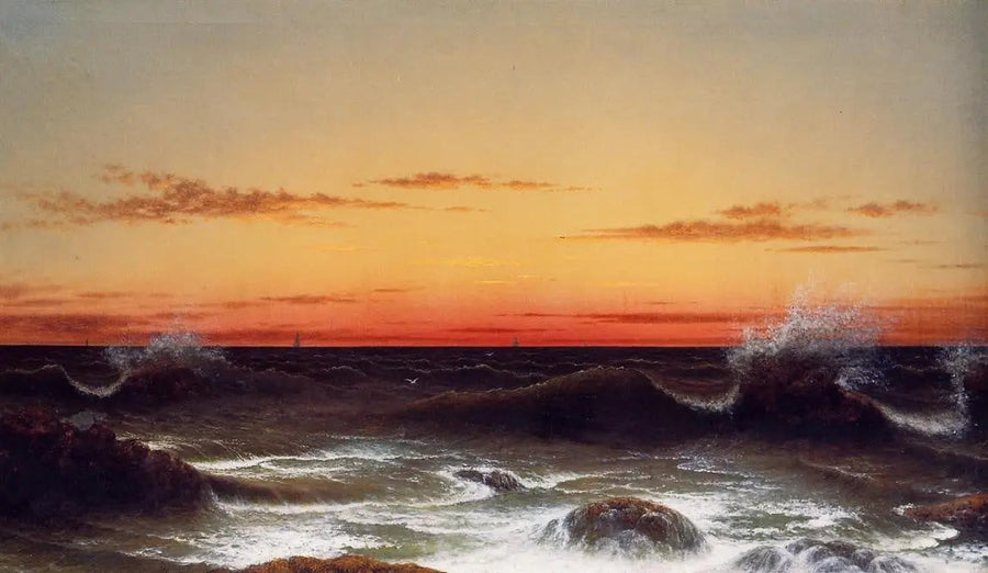 Maritiem landschap - Zonsondergang - Martin Johnson Heade

Source:
Paysage marin - Coucher de soleil - Martin Johnson Heade