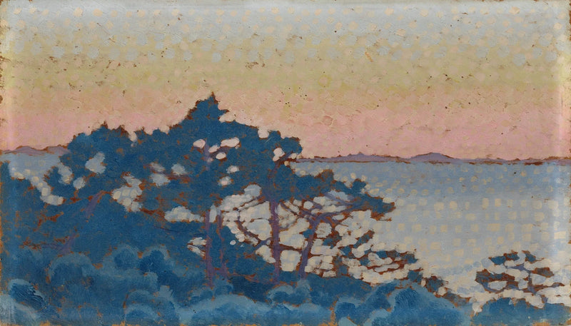 Maritiem landschap - Henri-Edmond Cross