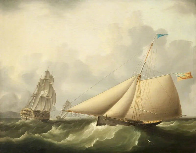 Maritiem landschap - James E. Buttersworth