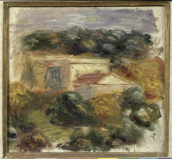 Mediterraan landschap, Cagnes - Pierre-Auguste Renoir