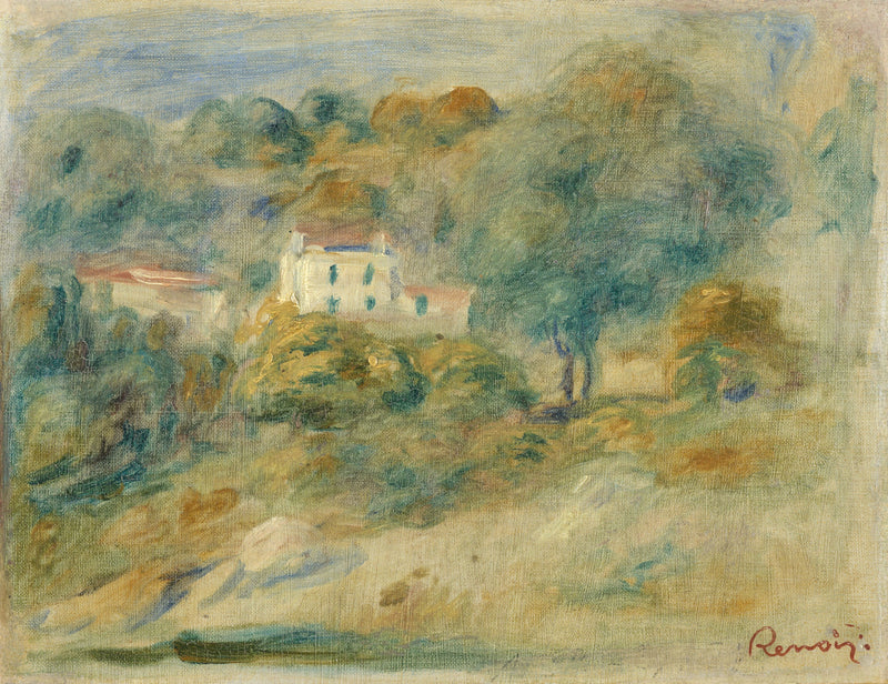 Landschap van de Midi - Pierre-Auguste Renoir