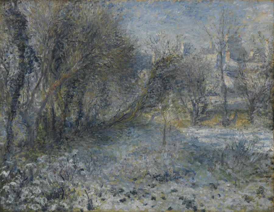 Sneeuwlandschap - Pierre-Auguste Renoir