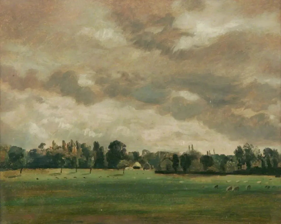 Bewolkt landschap - John Constable