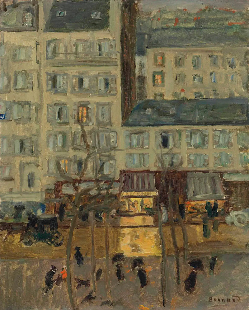 Parijse landschap - Pierre Bonnard
