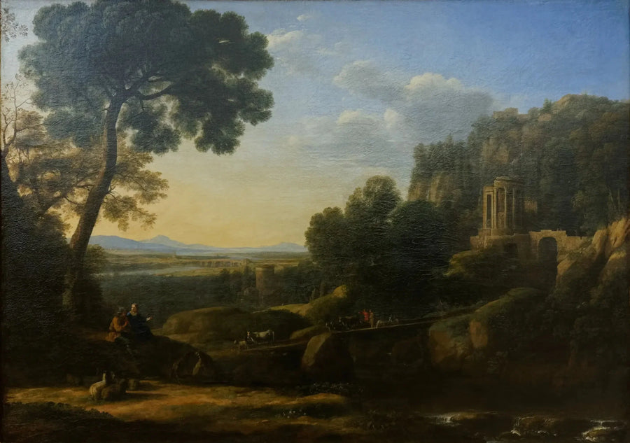 Pastorale landschap - Claude Lorrain