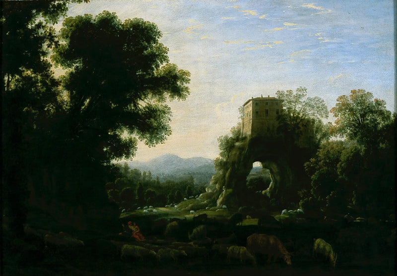Pastoraal landschap - Claude Lorrain