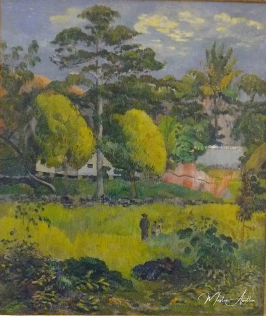 Paysage - Paul Gauguin - Reproductions de tableaux et peintures haut de gamme