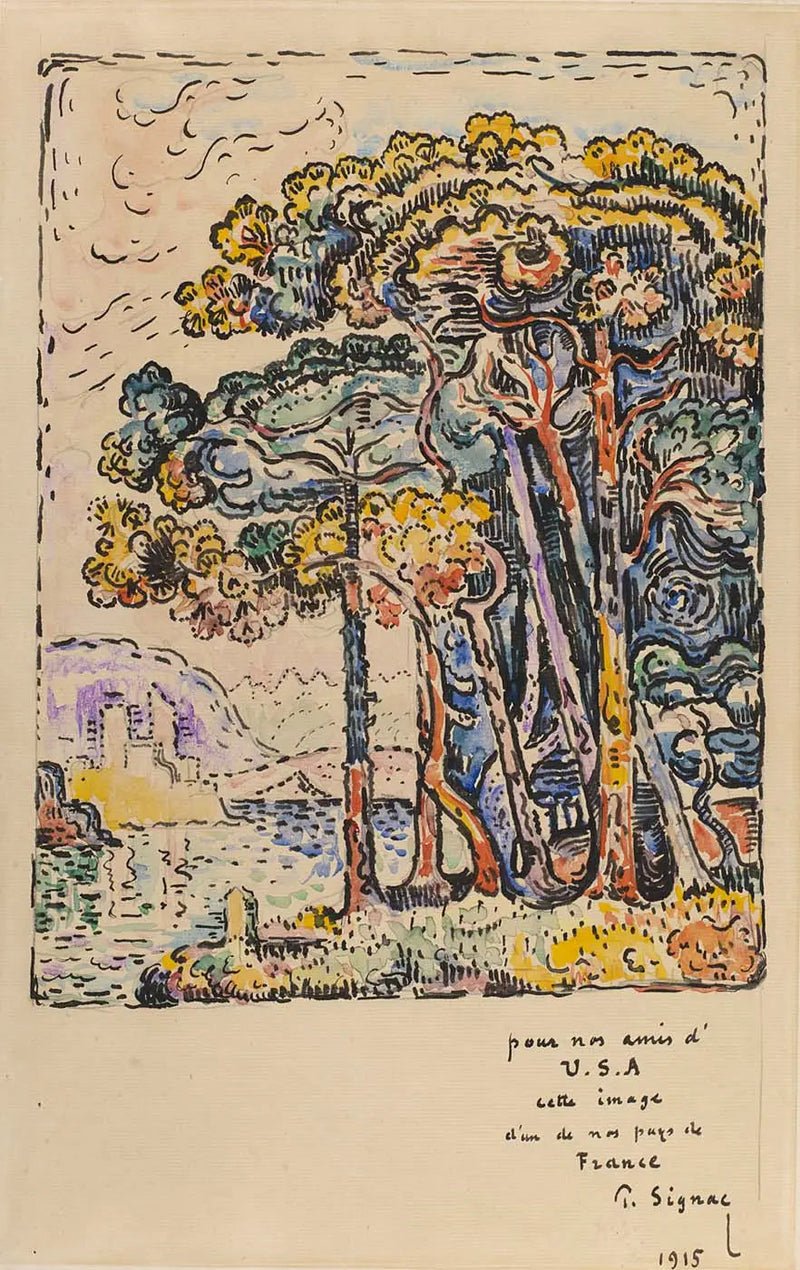 Landschap - Paul Signac