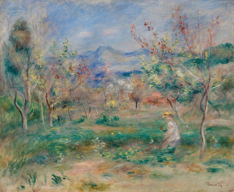 Landschap - Pierre-Auguste Renoir