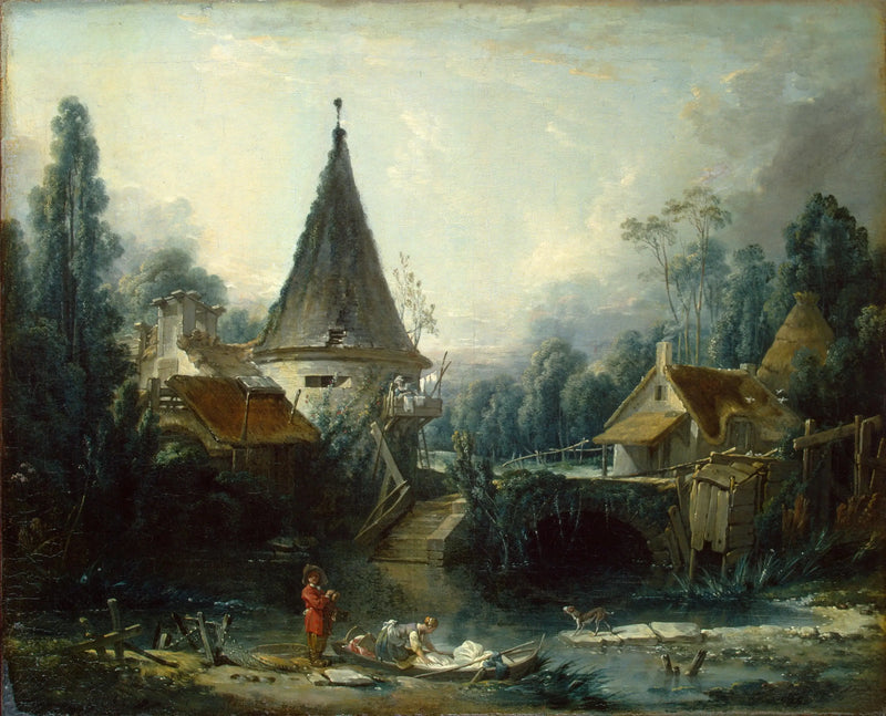 Landschap bij Beauvais - François Boucher