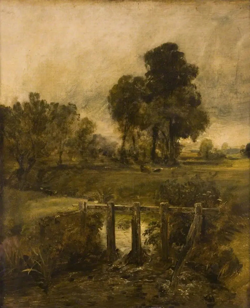 Landschap bij Dedham - John Constable