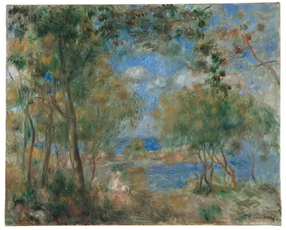 Landschap bij Noirmoutier - Pierre-Auguste Renoir