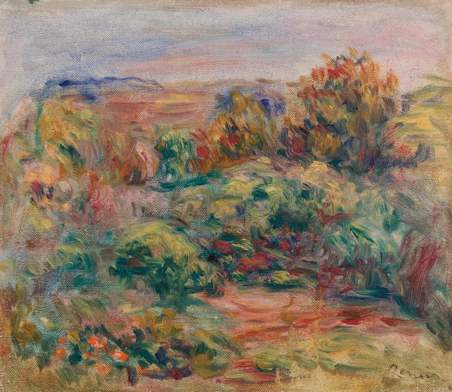 Landschap - Pierre-Auguste Renoir