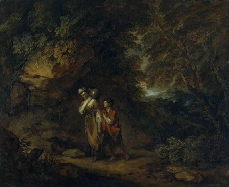Rotslandschap met Agar en Ismaël - Thomas Gainsborough

Source:
Paysage rocheux avec Agar et Ismaël - Thomas Gainsborough
