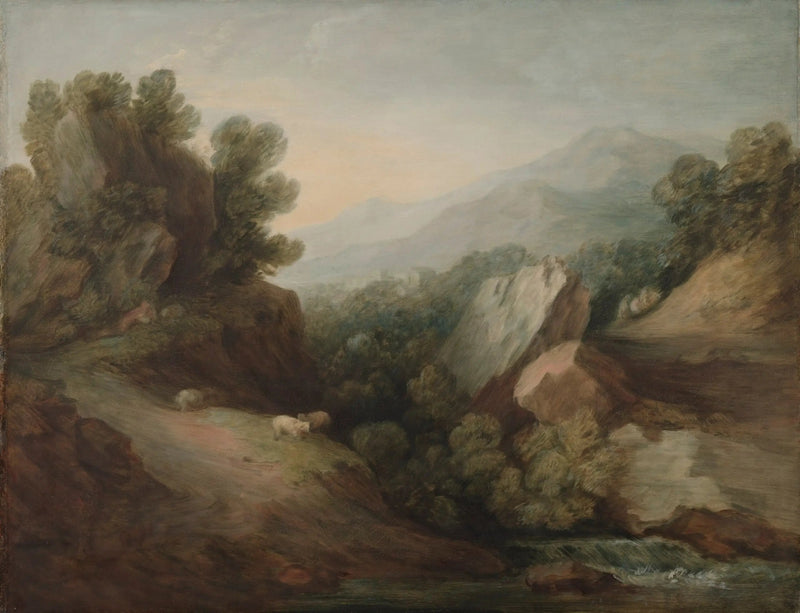 Rotsachtig en bebost landschap met een vallei en een dam - Thomas Gainsborough

Source:
Paysage rocheux et boisé avec un vallon et un barrage - Thomas Gainsborough