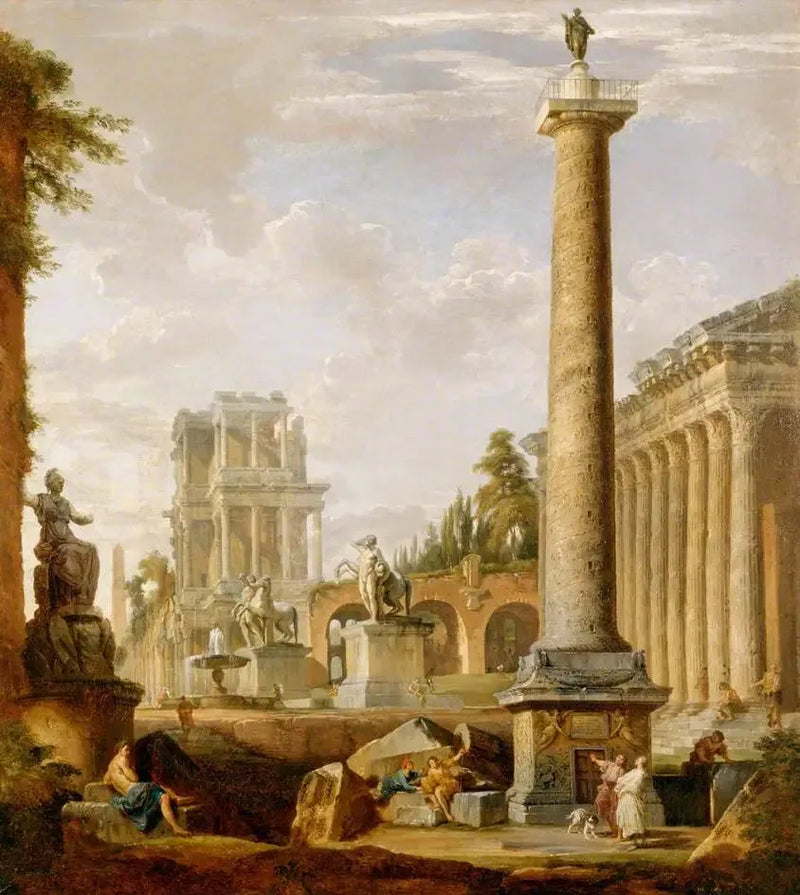 Romeins landschap met de Trajanuskolom - Giovanni Paolo Panini

Source:
Paysage romain avec la colonne de Trajan - Giovanni Paolo Panini