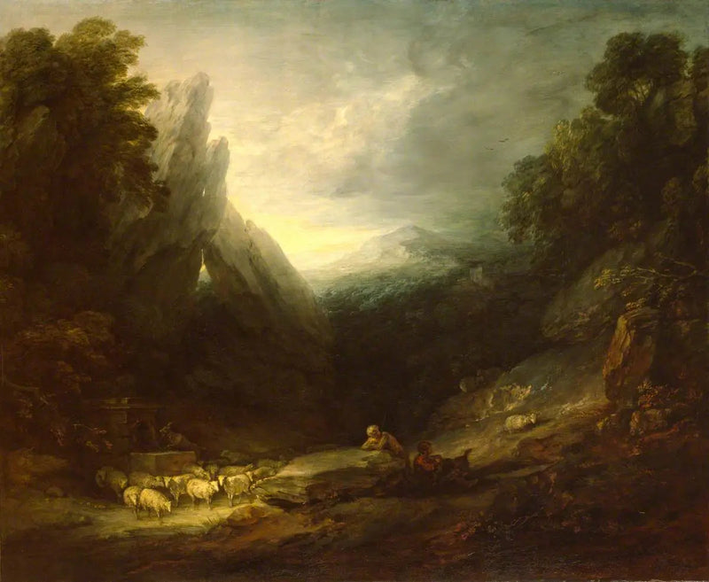 Romantisch landschap met schapen bij een bron - Thomas Gainsborough

Source:
Paysage romantique avec des moutons à une source - Thomas Gainsborough