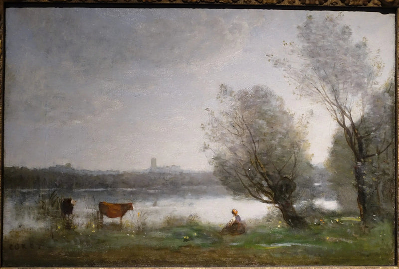 Onbepaalde landschap - Jean-Baptiste Camille Corot