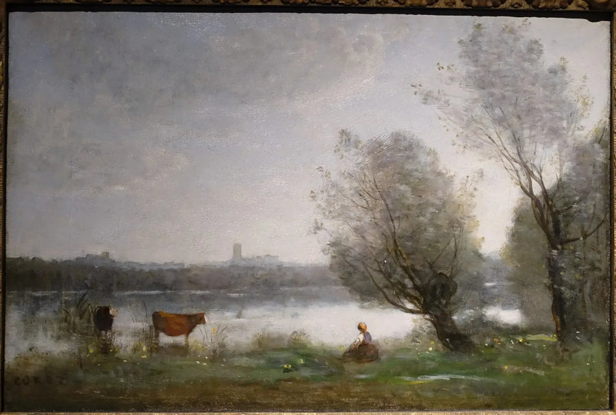 Onbepaalde landschap - Jean-Baptiste Camille Corot