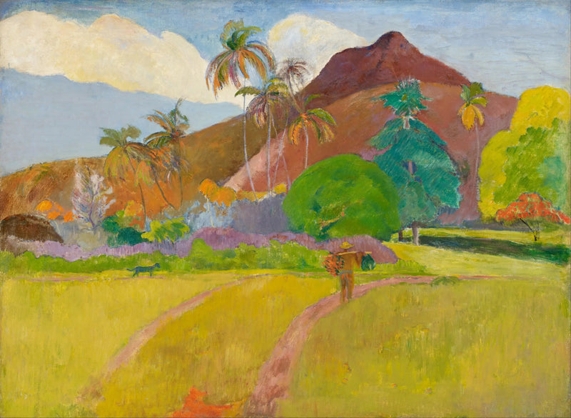 Tahitiaans landschap - Paul Gauguin