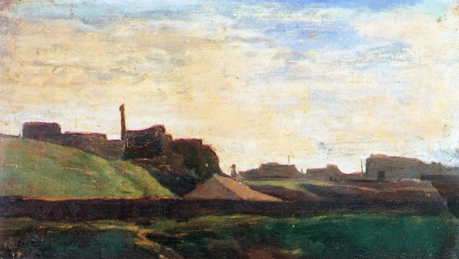 Fabriekslandschap W5 - Claude Monet