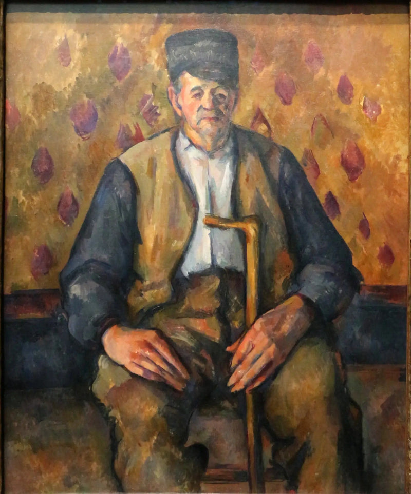 Zittende boer - Paul Cézanne