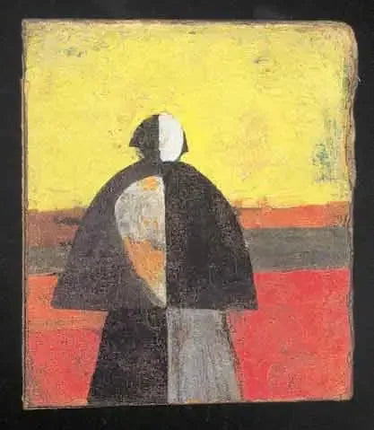 Boer op het veld - Kazimir Malevich