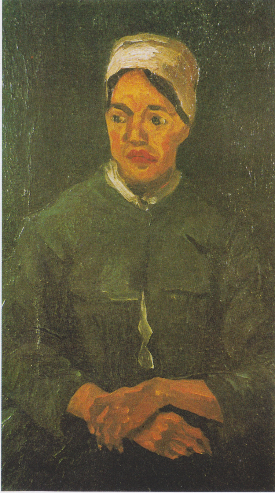Boerin, zittend (halve figuur) - Vincent van Gogh