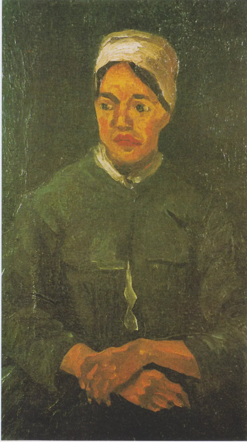 Boerin, zittend (halve figuur) - Vincent van Gogh