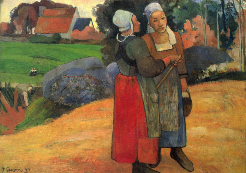Bretoense boerinnen - Paul Gauguin
