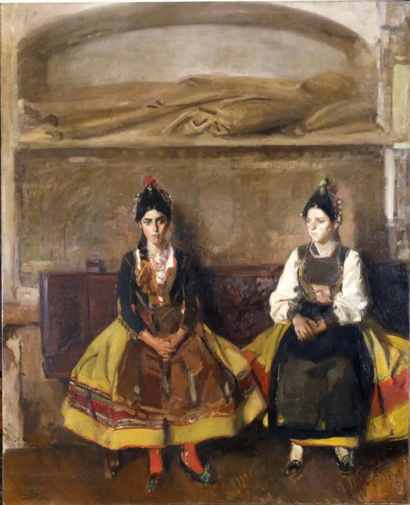 Boeren van Segovia (Pittoresk Spanje, Segovia) - Joaquín Sorolla