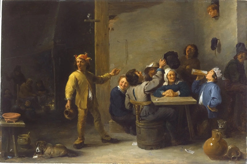 Landbouwers die de twaalfde nacht vieren - David Teniers de Jonge

Source:
Paysans célébrant la douzième nuit - David Teniers le Jeune