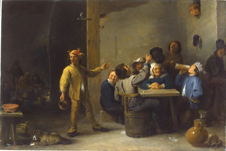 Landbouwers die de twaalfde nacht vieren - David Teniers de Jonge

Source:
Paysans célébrant la douzième nuit - David Teniers le Jeune