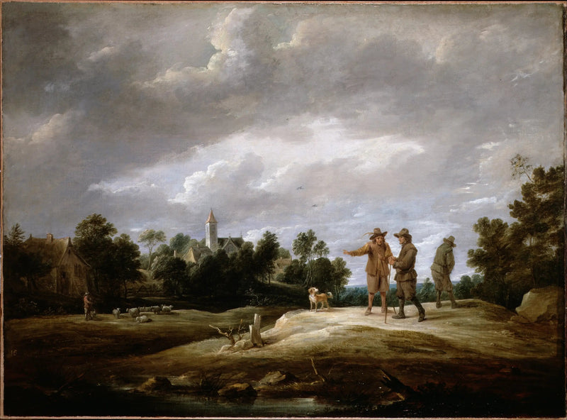 Boeren die praten - David Teniers de Jonge

Source:
Paysans conversant - David Teniers le Jeune
