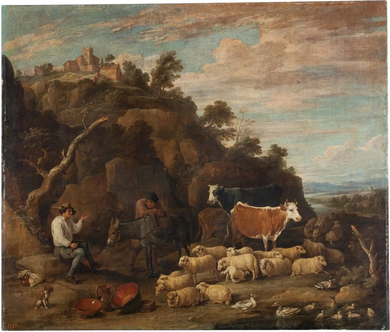 Boeren die praten - David Teniers de Jonge

Source:
Paysans conversant - David Teniers le Jeune