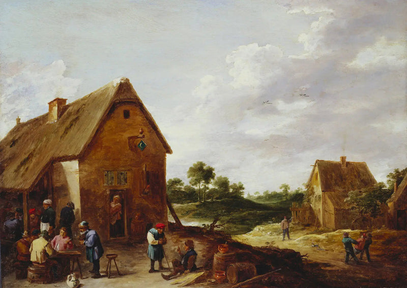 Landbouwers voor een landelijk herberg - David Teniers de Jonge

Source:
Paysans devant une auberge de campagne - David Teniers le Jeune