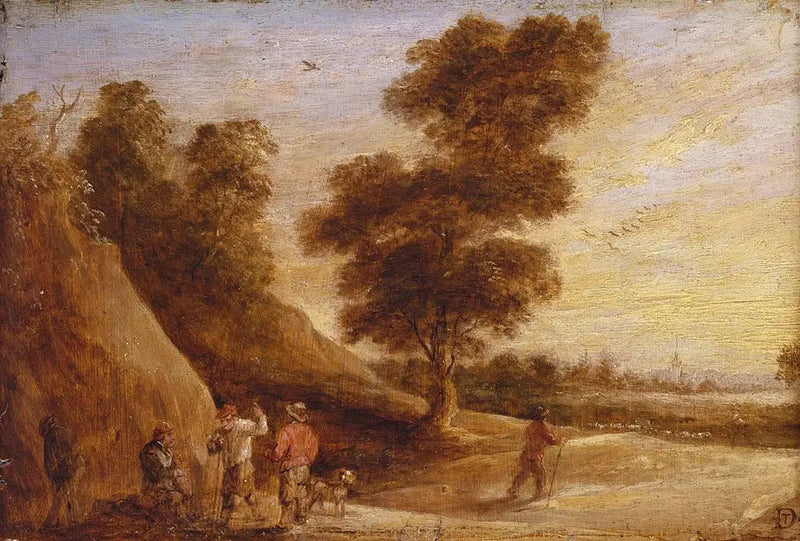 Landbouwers die discussiëren in een landschap - David Teniers de Jonge

Source:
Paysans discutant dans un paysage - David Teniers le Jeune