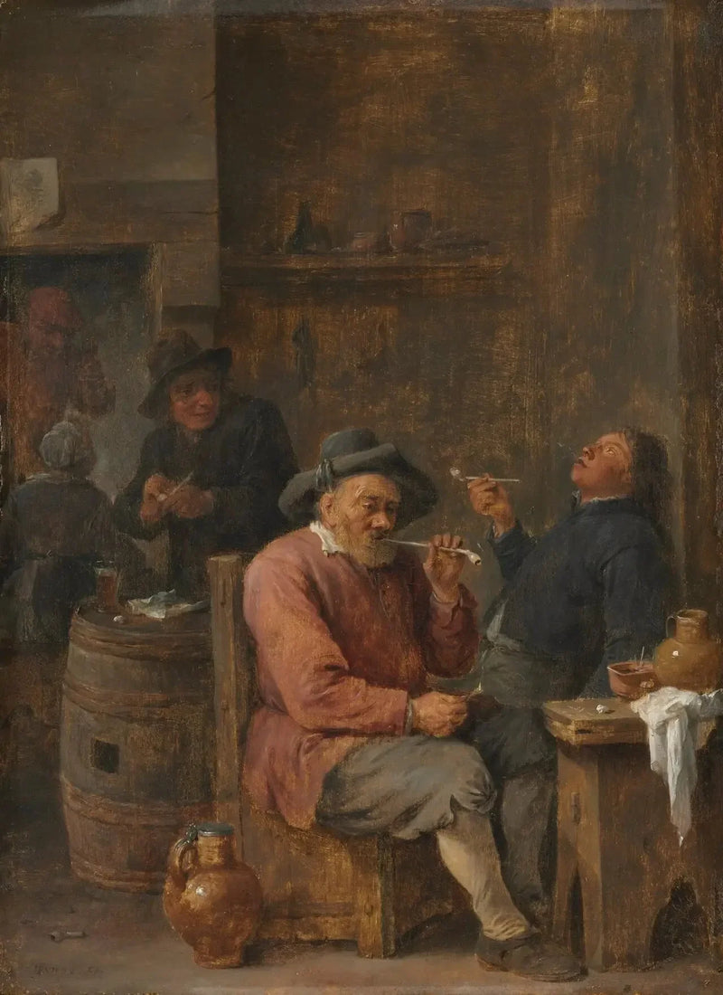 Boeren die roken in een herberg - David Teniers de Jonge

Source:
Paysans fumant dans une auberge - David Teniers le Jeune