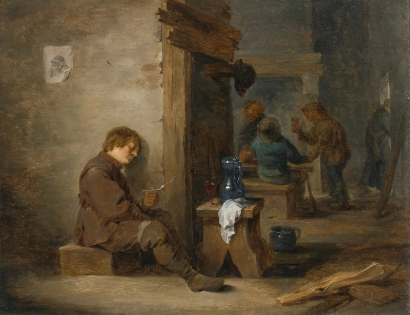 Boeren die roken en drinken - David Teniers de Jonge

Source:
Paysans fumant et buvant - David Teniers le Jeune