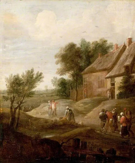 Dronken boeren die naar huis terugkeren - David Teniers de Jonge

Source:
Paysans ivres rentrant chez eux - David Teniers le Jeune