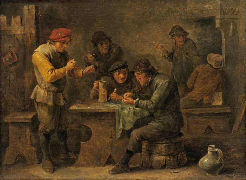 Landbouwers die dobbelen - David Teniers de Jonge

Source:
Paysans jouant aux dés - David Teniers le Jeune