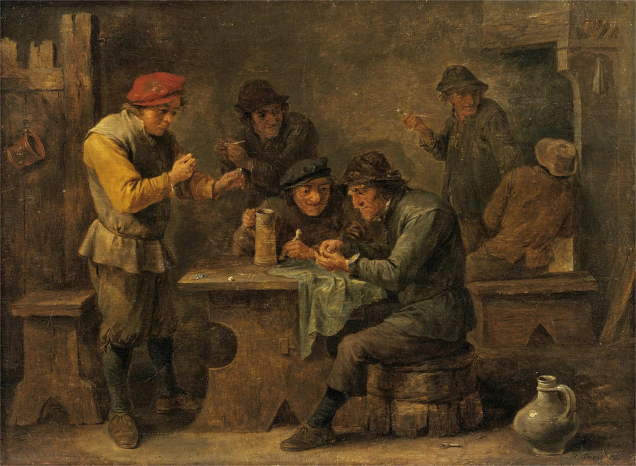 Landbouwers die dobbelen - David Teniers de Jonge

Source:
Paysans jouant aux dés - David Teniers le Jeune